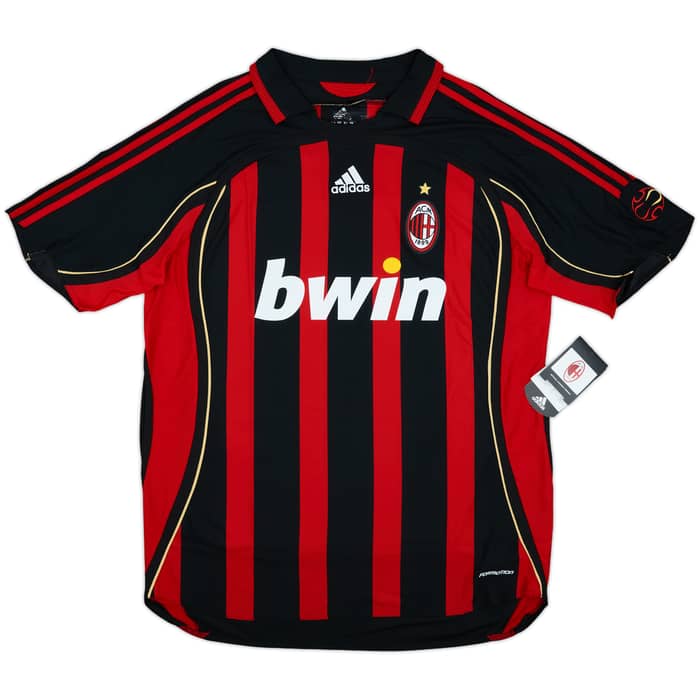 2006-07 AC Milan Player Issue Home Shirt Seedorf #10 (XL)