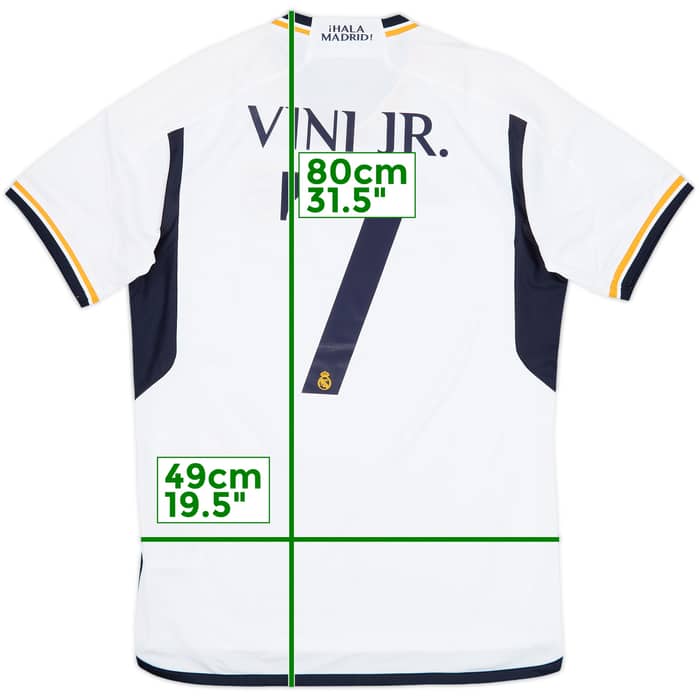 2023-24 Real Madrid Home Shirt Vini Jr. #7 (M)