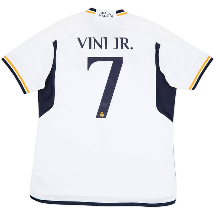 2023-24 Real Madrid Home Shirt Vini Jr. #7 (XL)