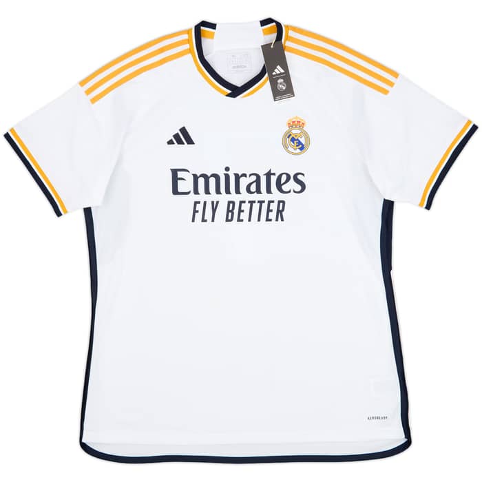 2023-24 Real Madrid Home Shirt Vini Jr. #7 (XL)