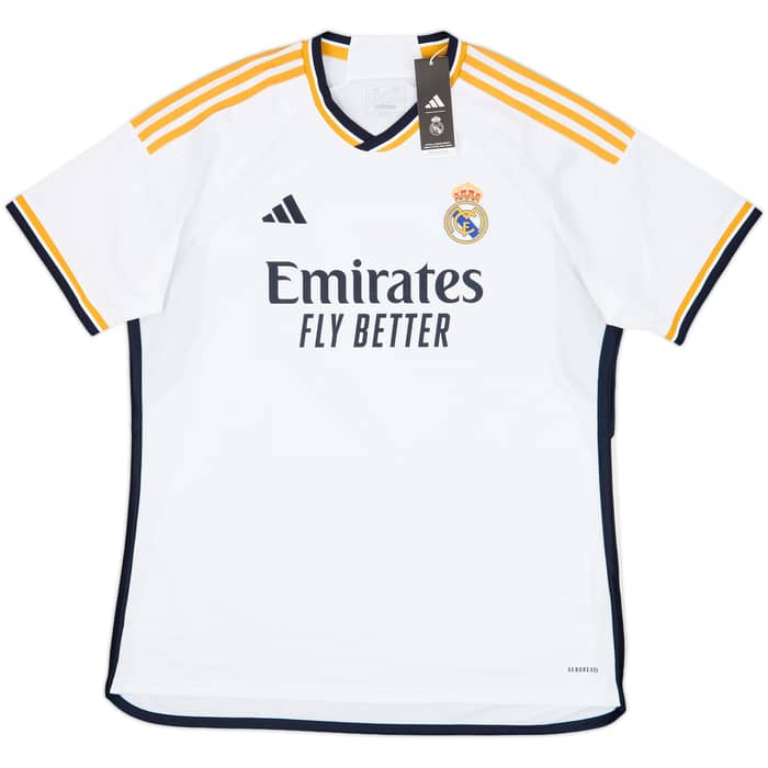 2023-24 Real Madrid Home Shirt Vini Jr. #7 (XL)