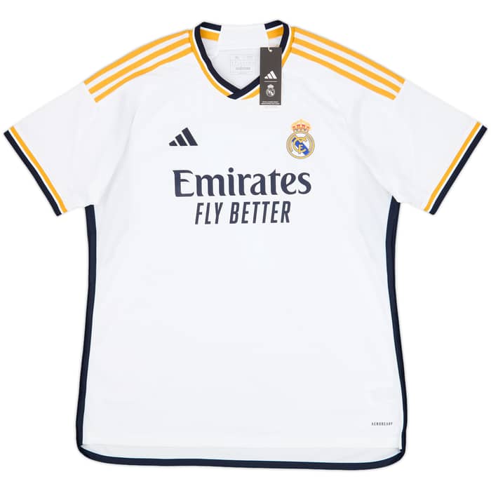 2023-24 Real Madrid Home Shirt Vini Jr. #7 (XL)