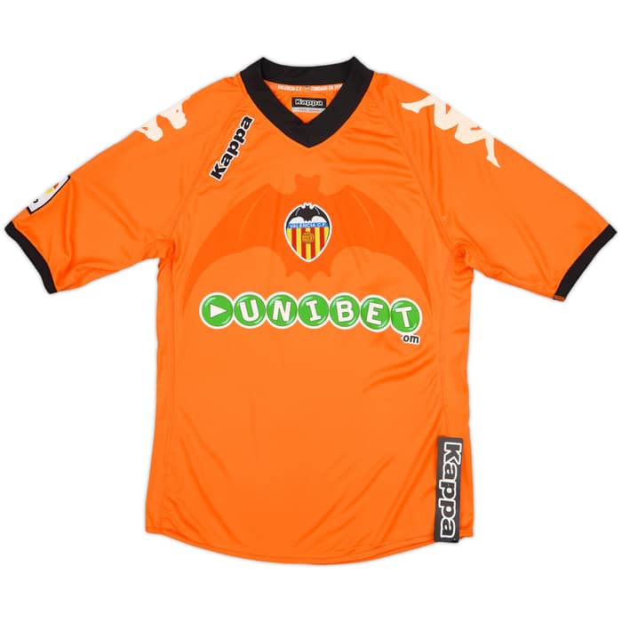 2010-11 Valencia Home Shirt Guillem (XL.Boys)