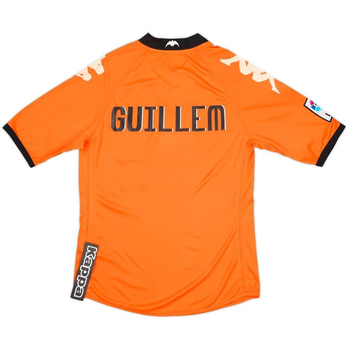 2010-11 Valencia Home Shirt Guillem (XL.Boys)