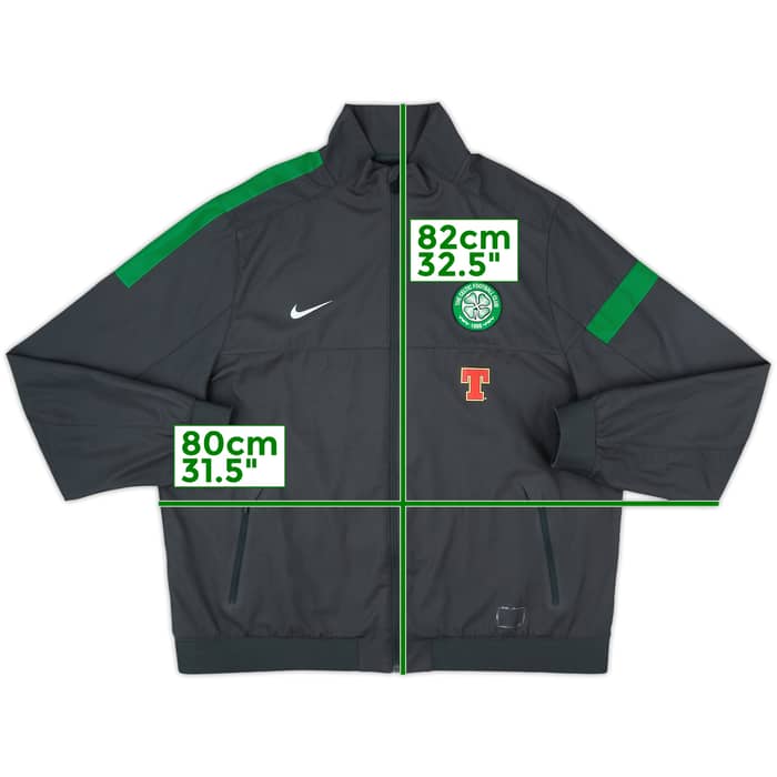 2012-13 Celtic Nike Track Jacket - 7/10 - (XXL)