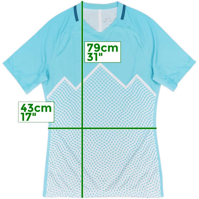 2016-17 Nike Template Shirt (Slovenia) - 9/10 - (M)