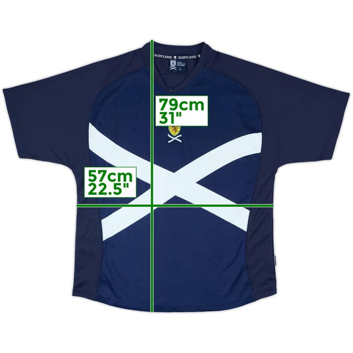 2000s Scotland Home Shirt - 9/10 - (L)
