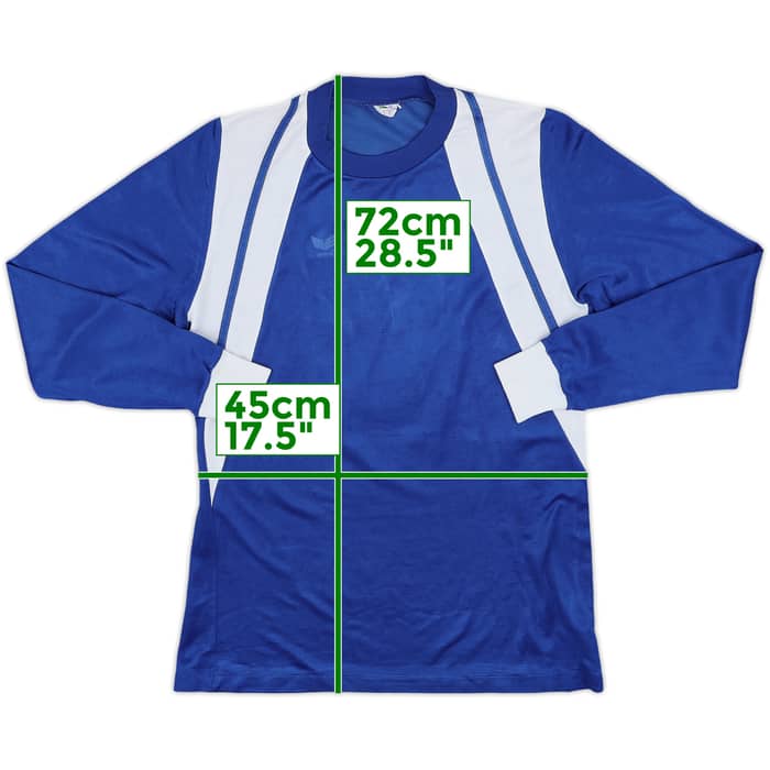 1980s Erima Template L/S Shirt #8 - 6/10 - (M)