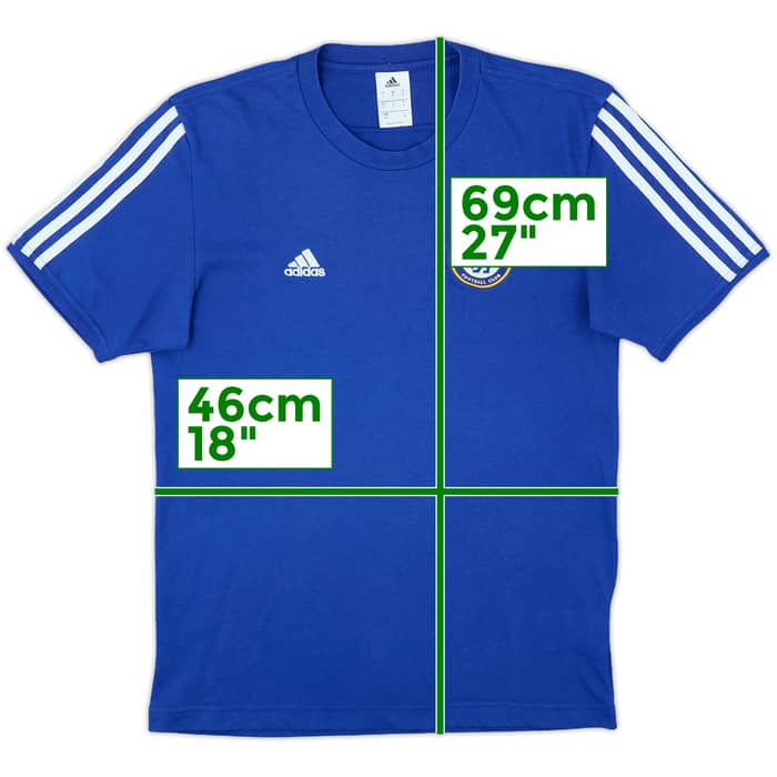 2014-15 Chelsea adidas Cotton Tee - 8/10 - (S)