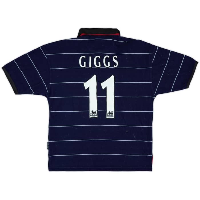 1999-00 Manchester United Away Shirt Giggs #11 - 9/10 - (Y)