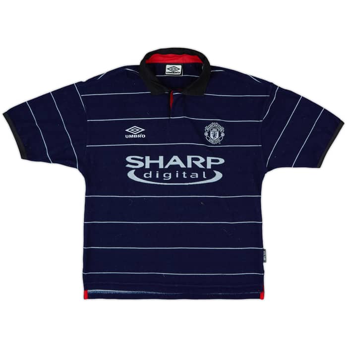 1999-00 Manchester United Away Shirt Giggs #11 - 9/10 - (Y)