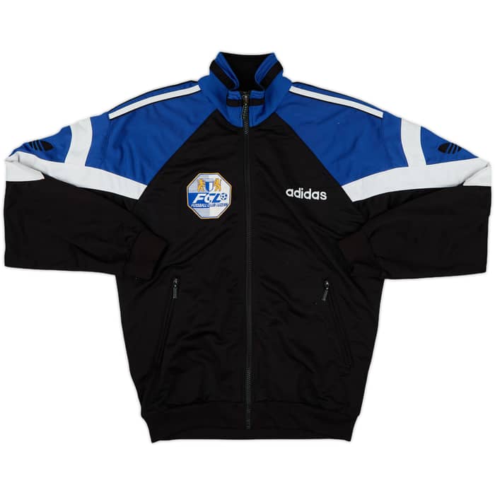 1996-98 FC Luzern adidas Track Jacket - 8/10 - (L.Boys)