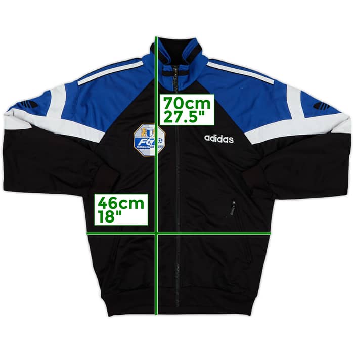 1996-98 FC Luzern adidas Track Jacket - 8/10 - (L.Boys)