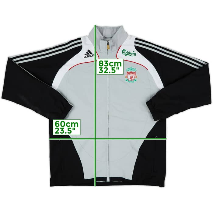 2008-09 Liverpool adidas Track Jacket - 7/10 - (L)