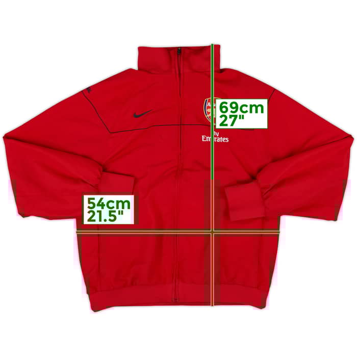 2008-09 Arsenal Nike Track Jacket - 8/10 - (M)