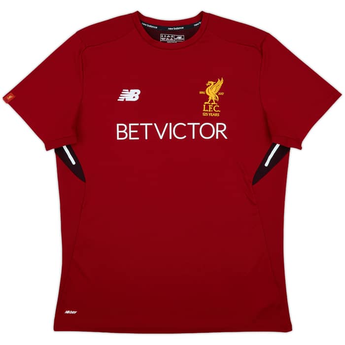 2017-18 Liverpool New Balance Training Shirt - 10/10 - (XL)