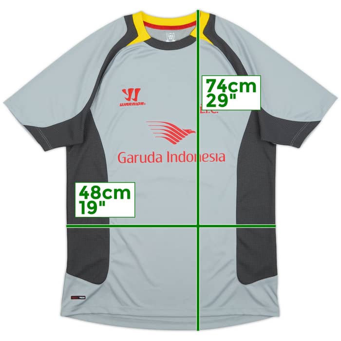 2014-15 Liverpool Warrior Training Shirt - 9/10 - (M)