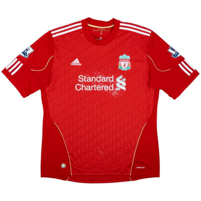 2010-12 Liverpool Home Shirt - 4/10 - (XL)