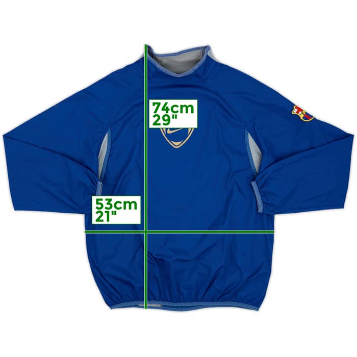 2001-02 Barcelona Nike Drill Top - 5/10 - (M)