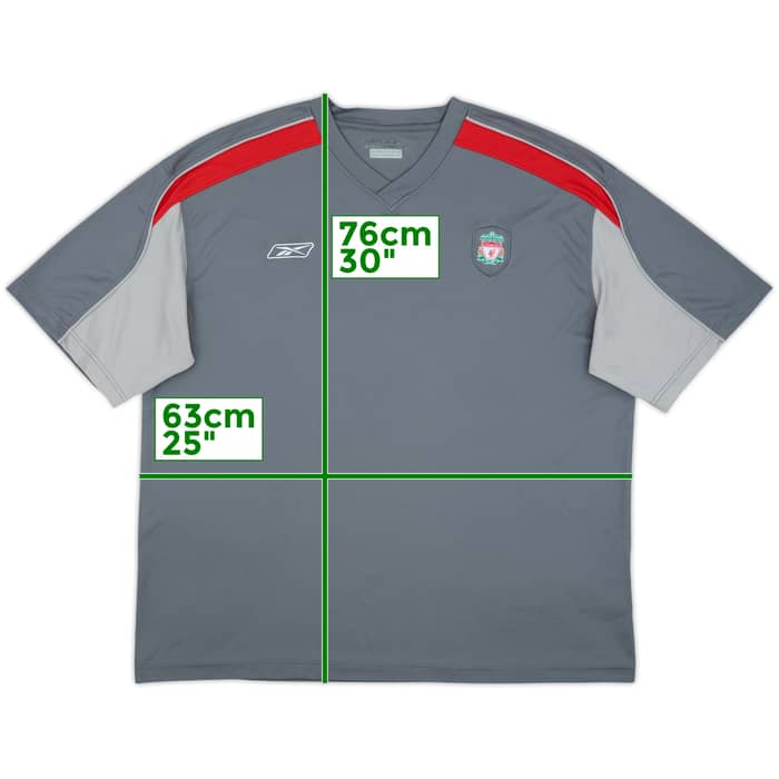 2004-05 Liverpool Reebok Training Shirt - 8/10 - (XXL)