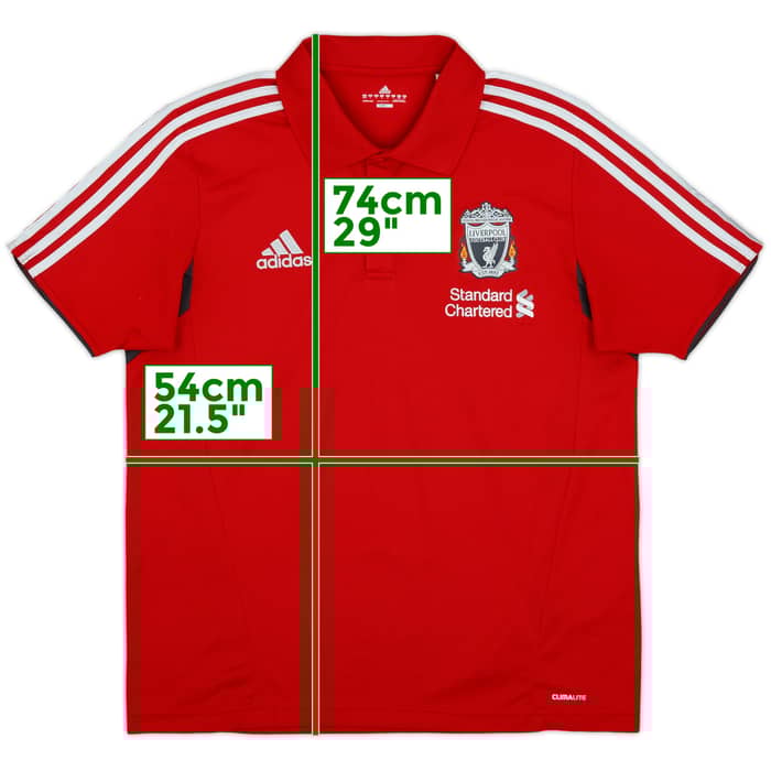 2011-12 Liverpool adidas Polo Shirt - 10/10 - (L/XL)