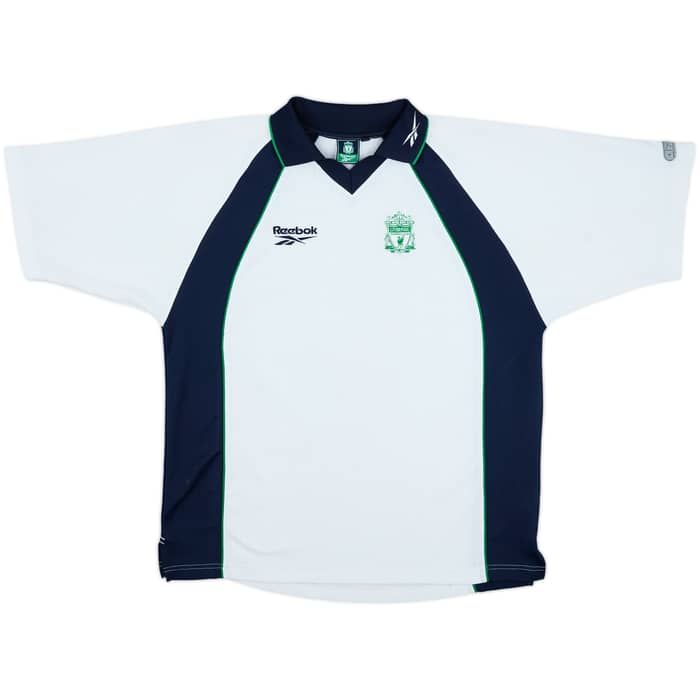 1999-00 Liverpool Reebok Training Shirt - 8/10 - (L)