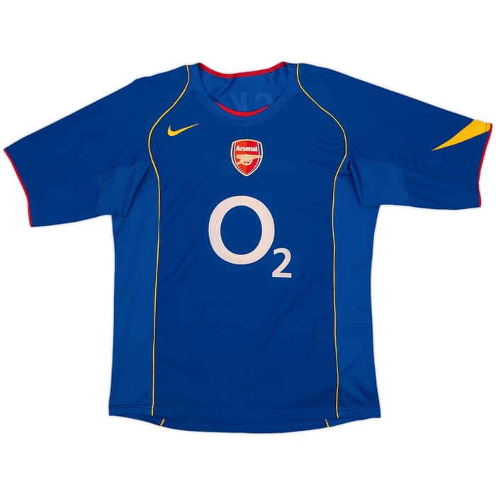 2004-06 Arsenal Away Shirt Bergkamp #10 - 8/10 - (L)