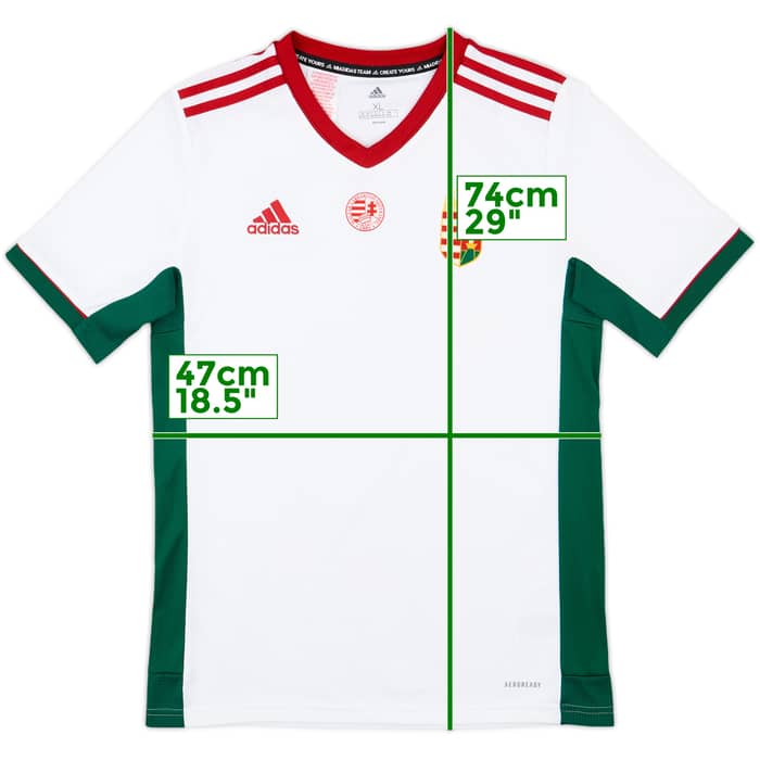 2020-22 Hungary Home Shirt - 9/10 - (XL.Boys)