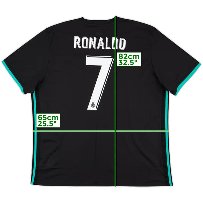 2017-18 Real Madrid Away Shirt Ronaldo #7 (XXL)