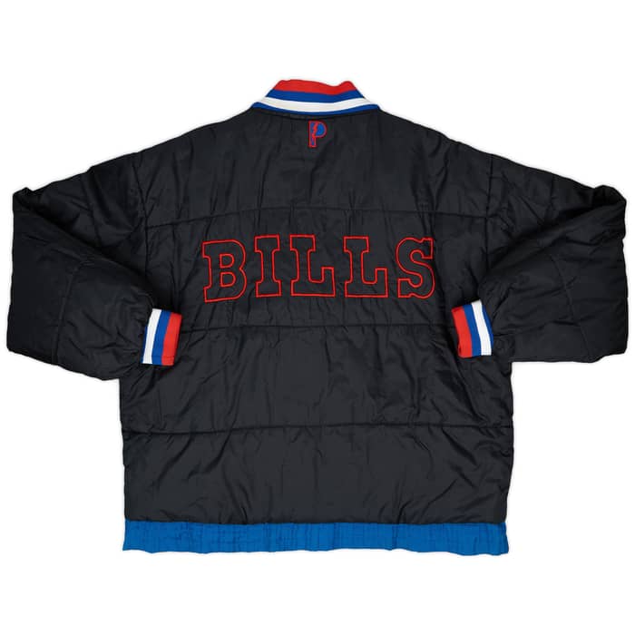 1990s Buffalo Bills Pro Player Reversible Rain Coat L