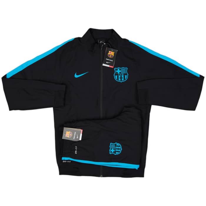 2015-16 Barcelona Nike Full Tracksuit (S)