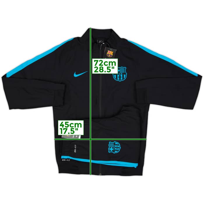 2015-16 Barcelona Nike Full Tracksuit (S)