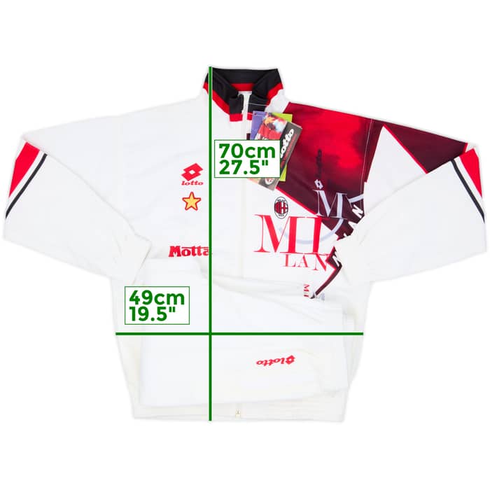 1993-94 AC Milan Lotto Full Tracksuit (S)