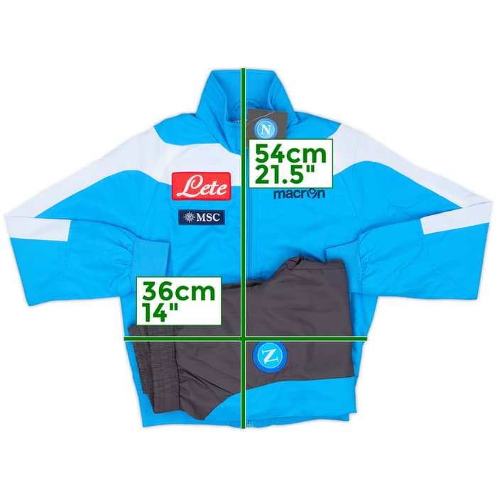 Chándal completo Macron del Napoli 2012-13 (S.Niños)