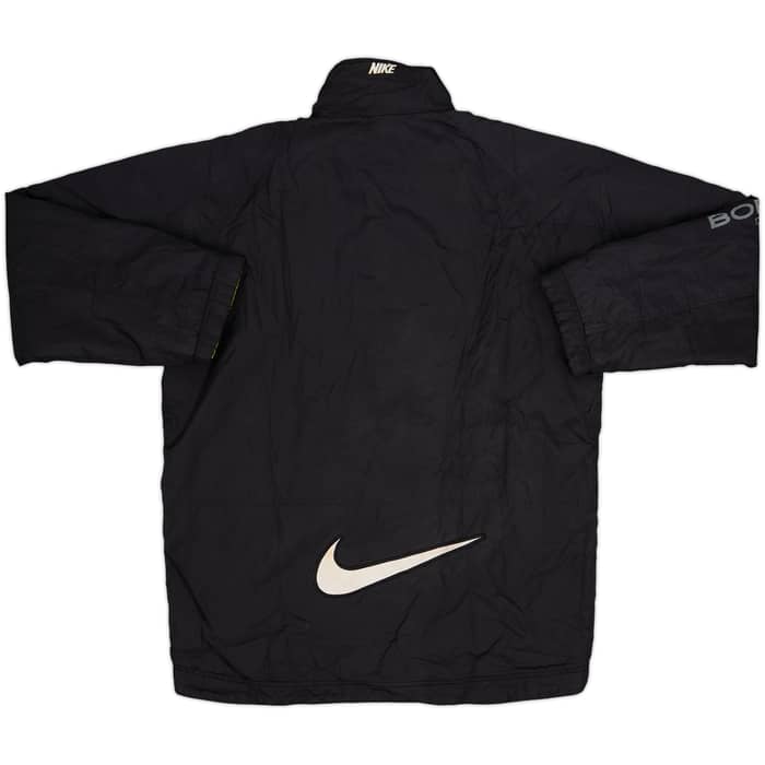 1997-98 Borussia Dortmund Nike Reversible Padded Bench Coat - 7/10 - (S)