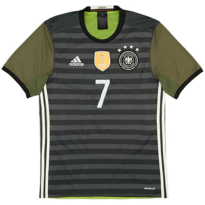 2015-17 Germany Away Shirt Schweinsteiger #7 - 7/10 - (S)