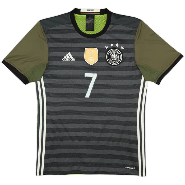 2015-17 Germany Away Shirt Schweinsteiger #7 - 10/10 - (S)