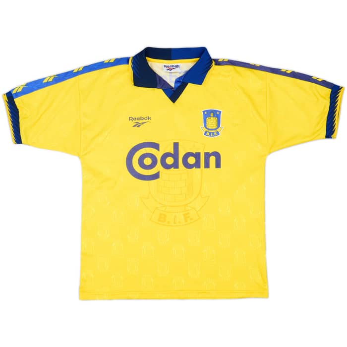 1997-98 Brondby Home Shirt & Shorts - 9/10 - (S/M)