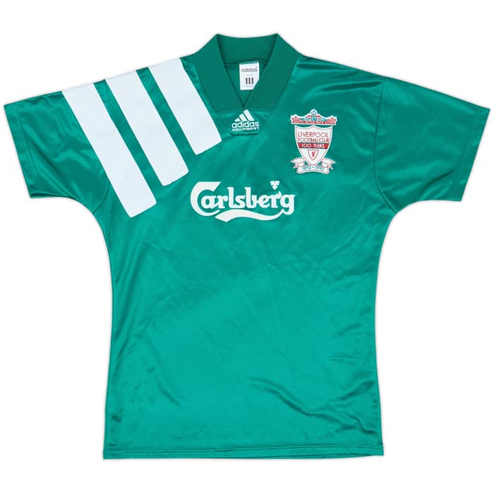 1992-93 Liverpool Centenary Away Shirt & Shorts - 9/10 - (S)