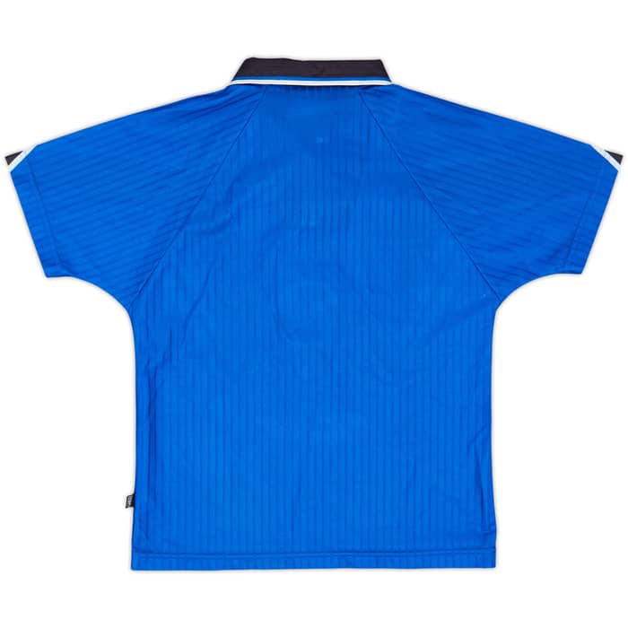 1996-98 Manchester United Third Shirt & Shorts - 9/10 - (S.Boys)