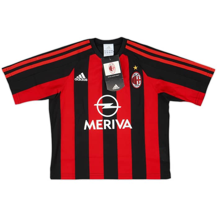 2003-04 AC Milan Home Shirt & Shorts (S.Boys)
