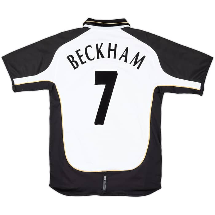 2001-02 Manchester United Centenary Away/Third Shirt Beckham #7 - 5/10 - (M)