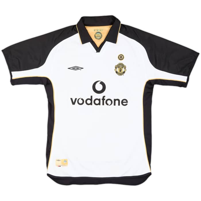 2001-02 Manchester United Centenary Away/Third Shirt Beckham #7 - 5/10 - (M)