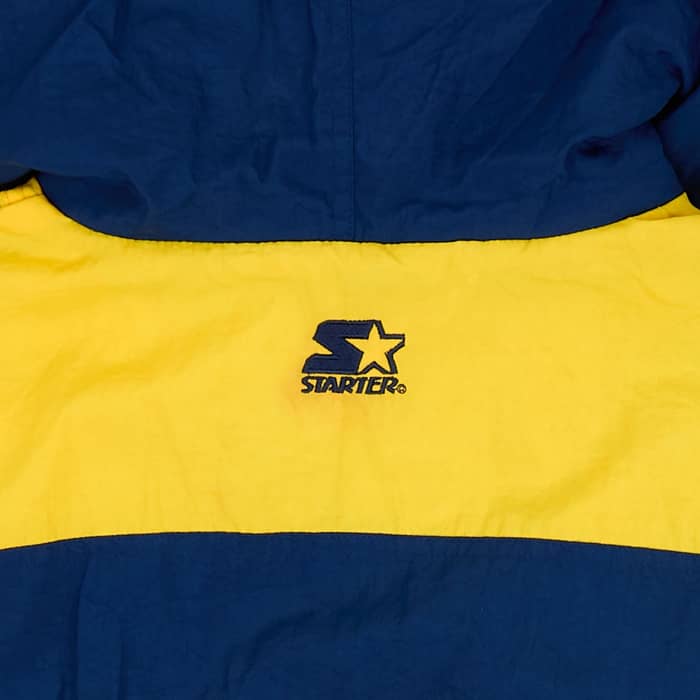 1990s Notre Dame Fighting Irish Starter 1/2 Zip Rain Coat - 6/10 - (L)