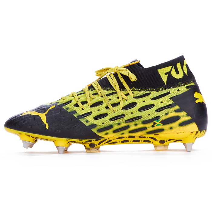 2020 Puma Match Worn Future 5.1 Netfit Football Boots (Joel Latibeaudiere) *Very Good* SG 8½