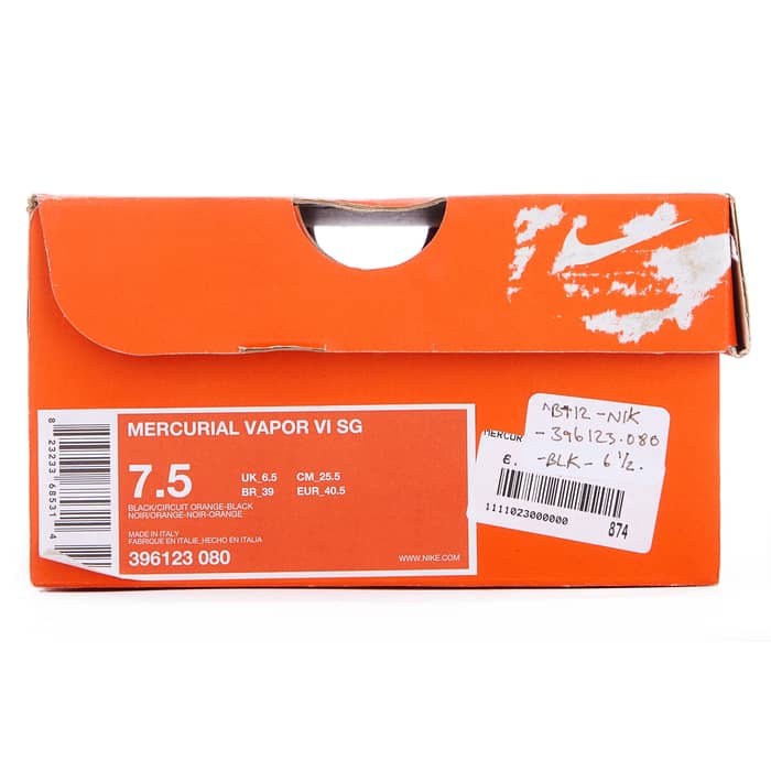 2010 Nike Mercurial Vapor VI Football Boots *In Box* SG 6½