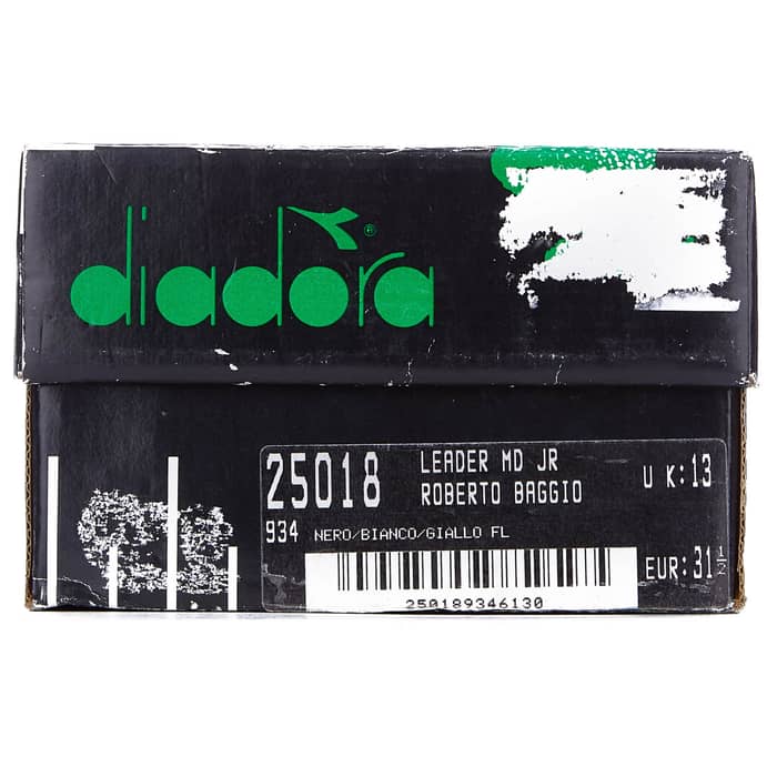 1994 Diadora Leader Roberto Baggio MD Football Boots *In Box* Kids FG 13