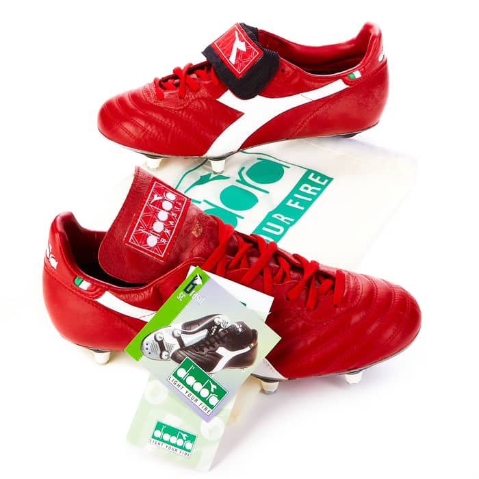 1994 Diadora Brasil SC Football Boots *In Box* SG 7