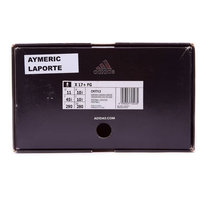 2018 adidas X 17+ 'Champions' Football Boots (Aymeric Laporte) *In Box* FG 10½