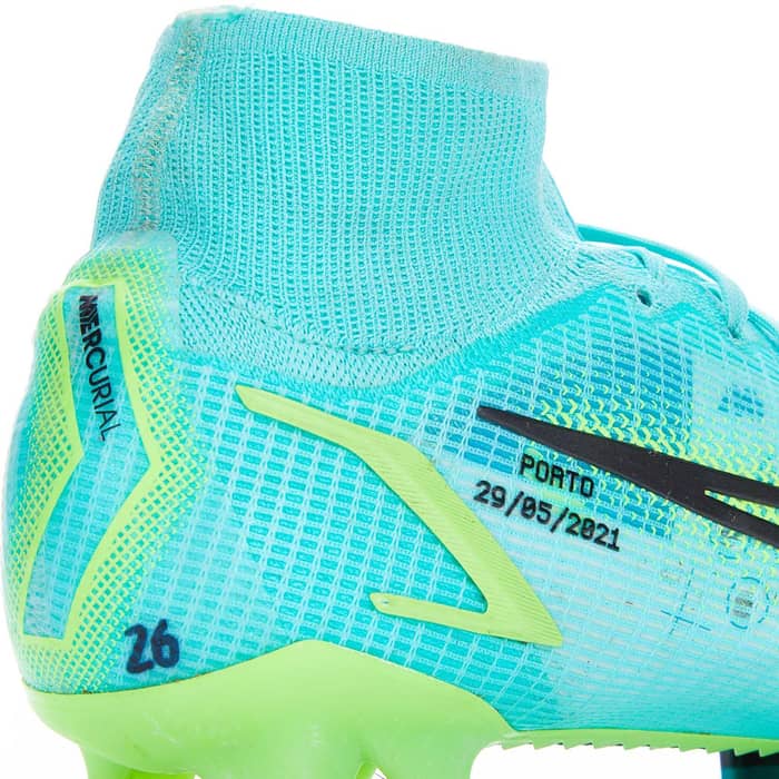 2021 Nike Player Issue Mercurial Superfly VIII 'UCL Final' Football Boots (Riyad Mahrez) *Excellent* FG 7½